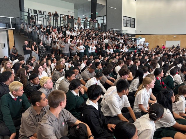 First Full School Assembly.