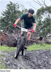 MOUNTAIN BIKE SUCCESS: OLIVIA TAKES 1ST IN U20 GIRLS