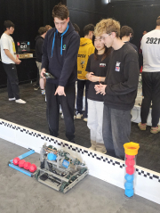 Onehunga High School Hosts KiwiBots Tournament