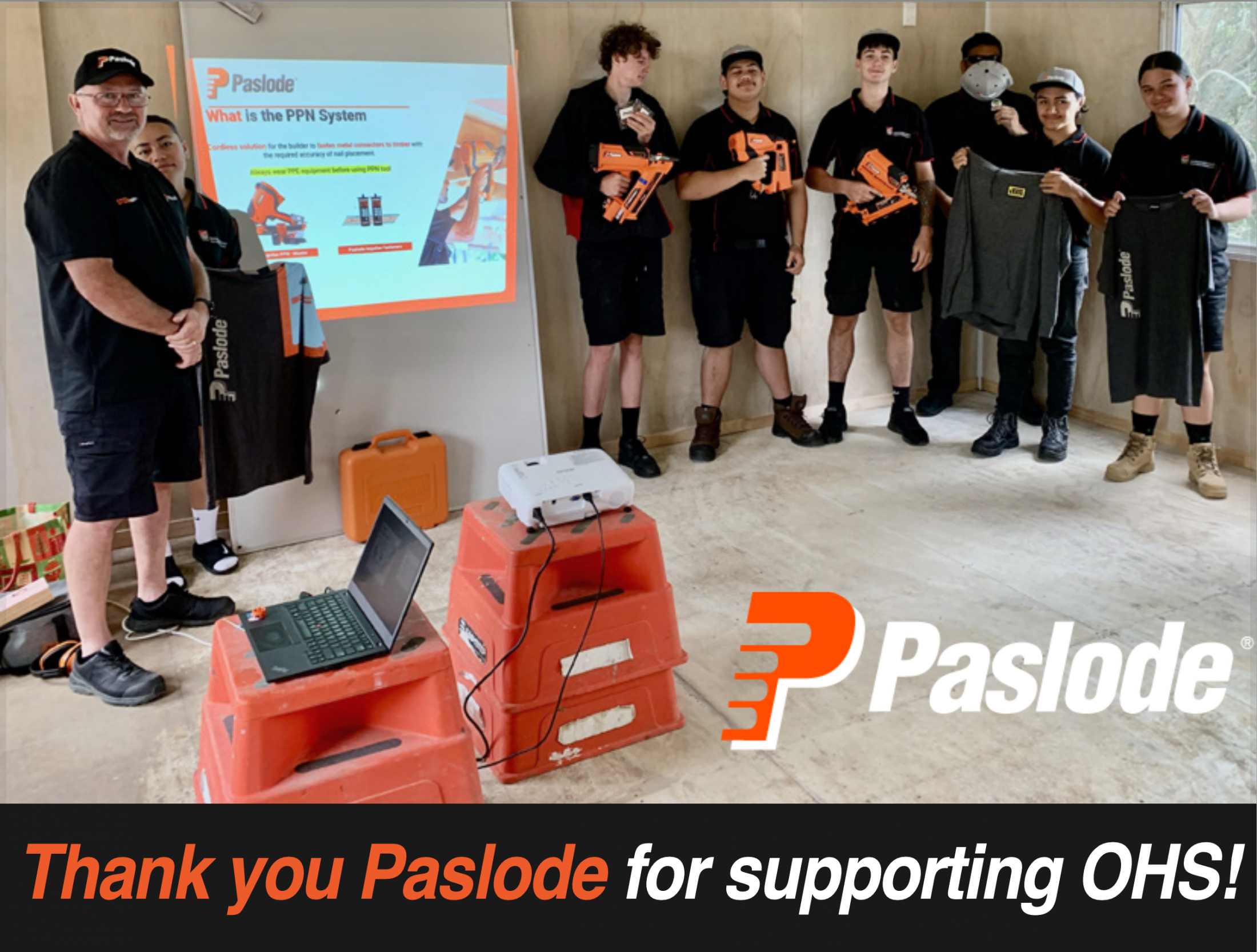 Safety First with Paslode!