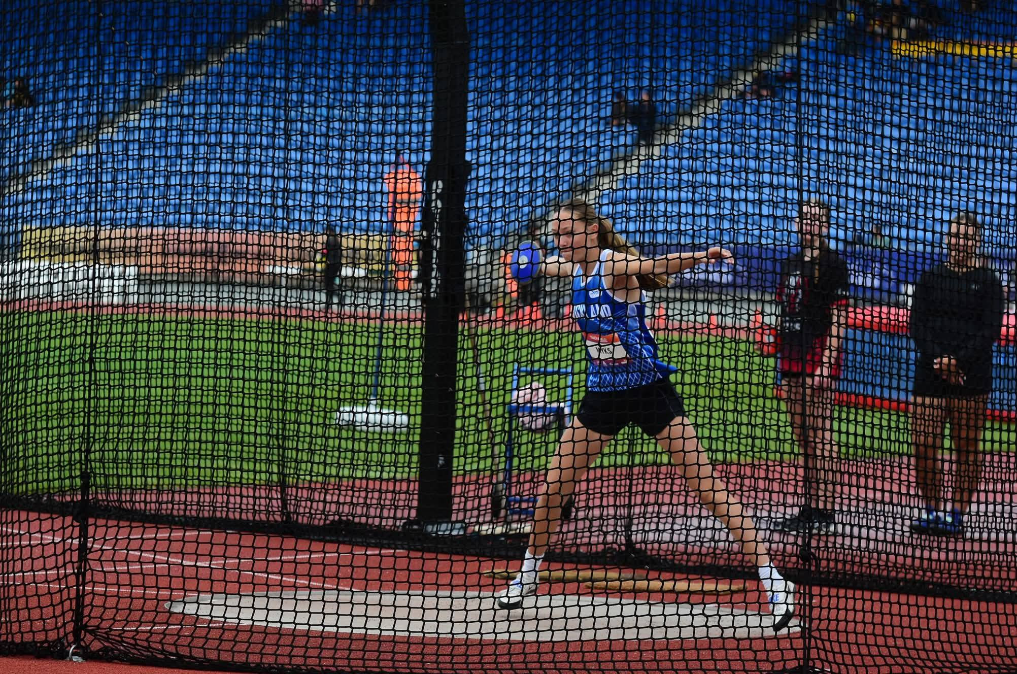 OHS Discus Athlete to take on the Pentathalon!