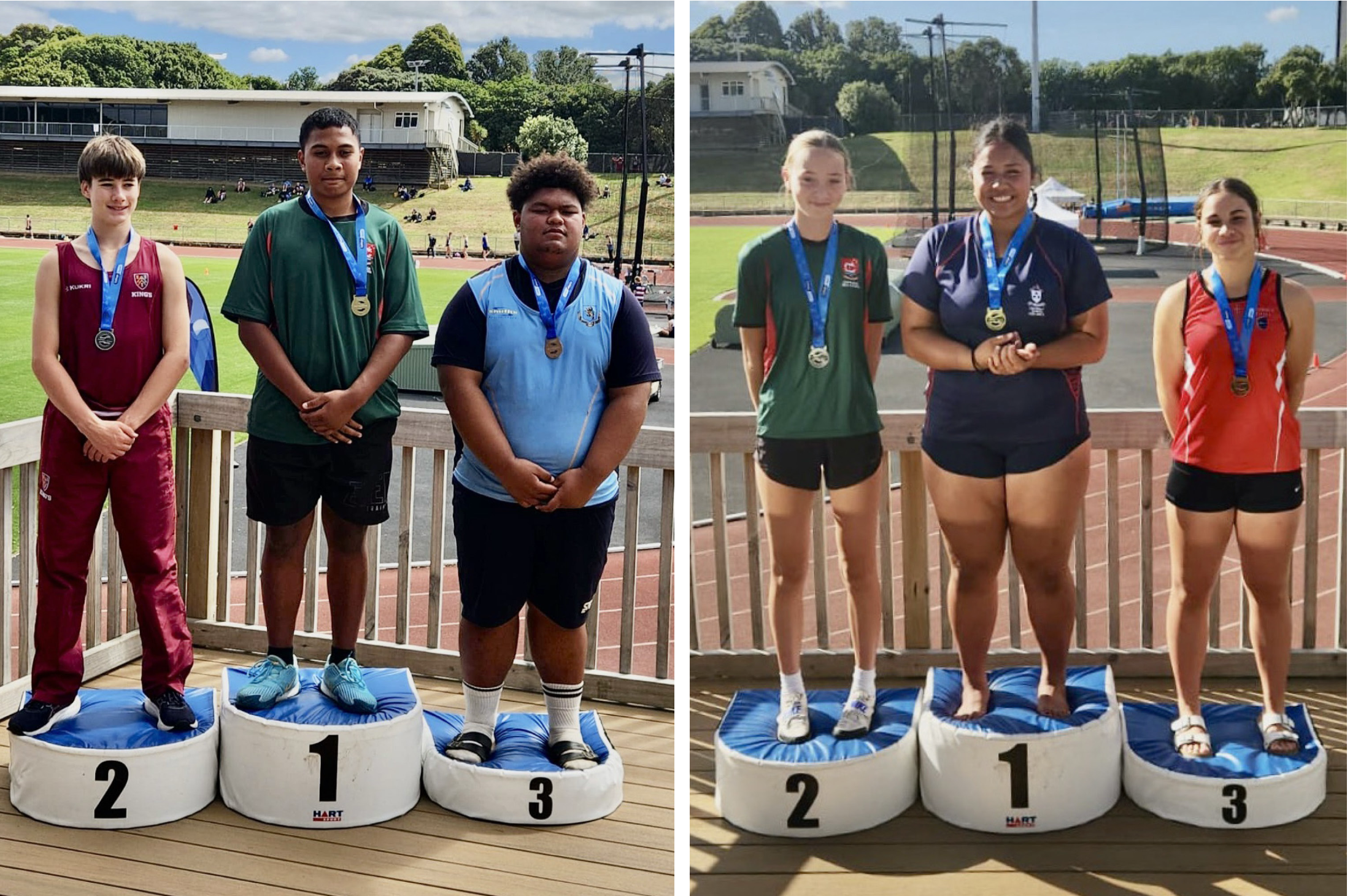 BREAKING NEWS: Double Medals for Discus at Athletic Champs!