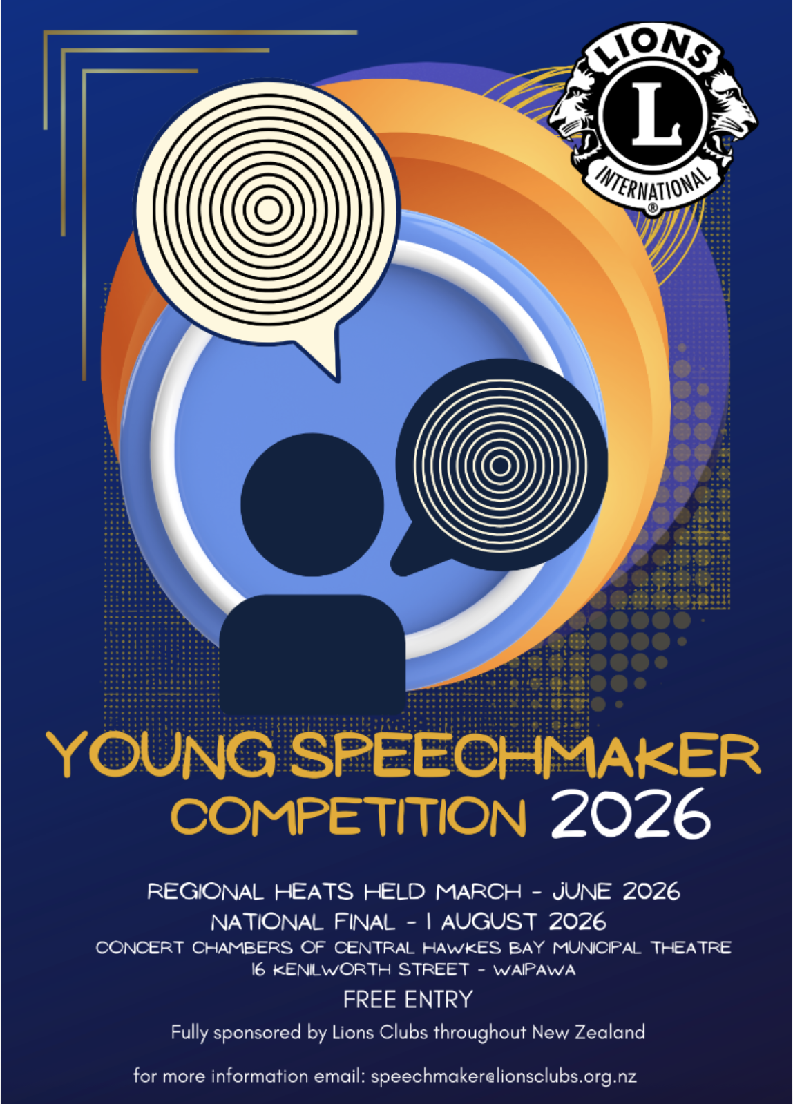 Lions Young Speechmaker Contest 2026 – Entries Open