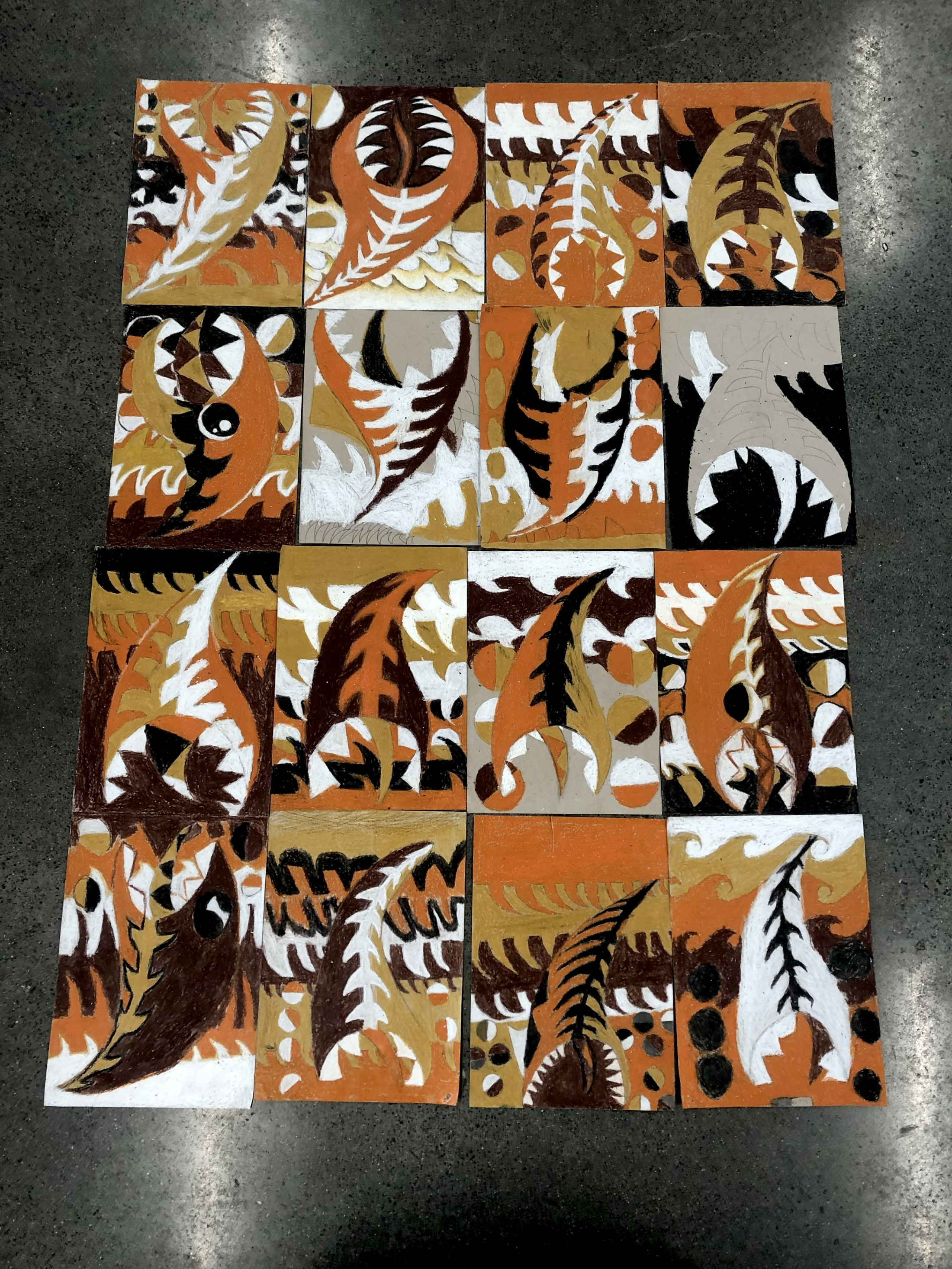 Year 9 Creative Arts Floor Mat Project