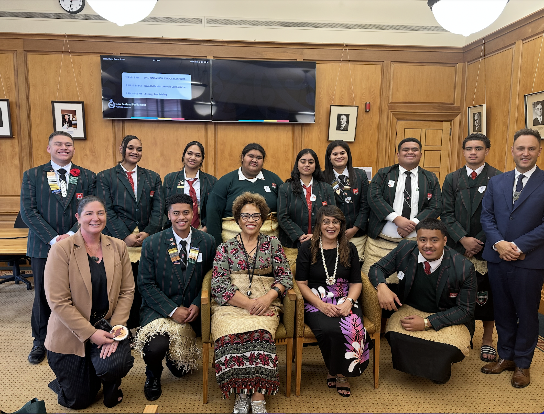 Fakatoukatea in Action Through the Parliament Visit and Ongoing Tongan Leadership at Onehunga High School