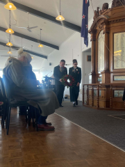 OHS Students Represent School at ANZAC Day Service