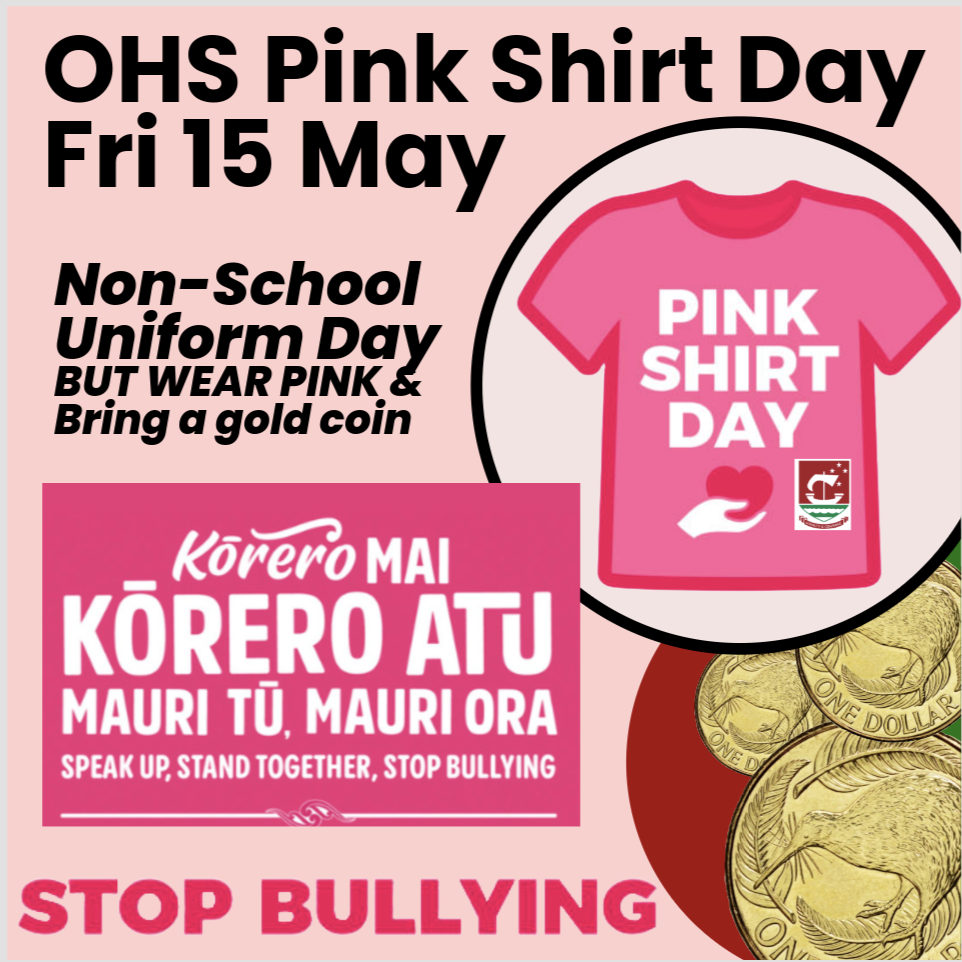 Wearing Pink, Standing Together – OHS Pink Shirt Day 2026