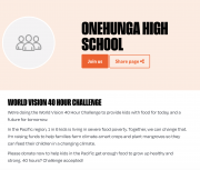 Service Council Brings You the World Vision 40 Hour Challenge 2026