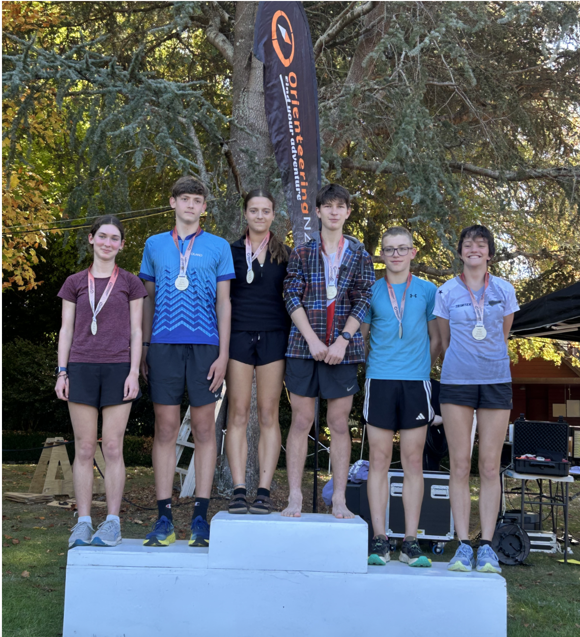 Year 11 Student Xavier White Wins U18 National Orienteering Title