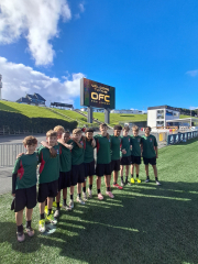 OHS Students Take Centre Stage at Pro Football Semi-Final 