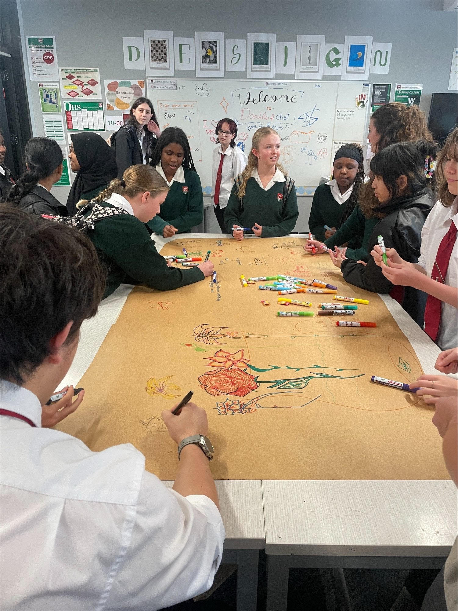 Doodle & Chat Brings Students Together