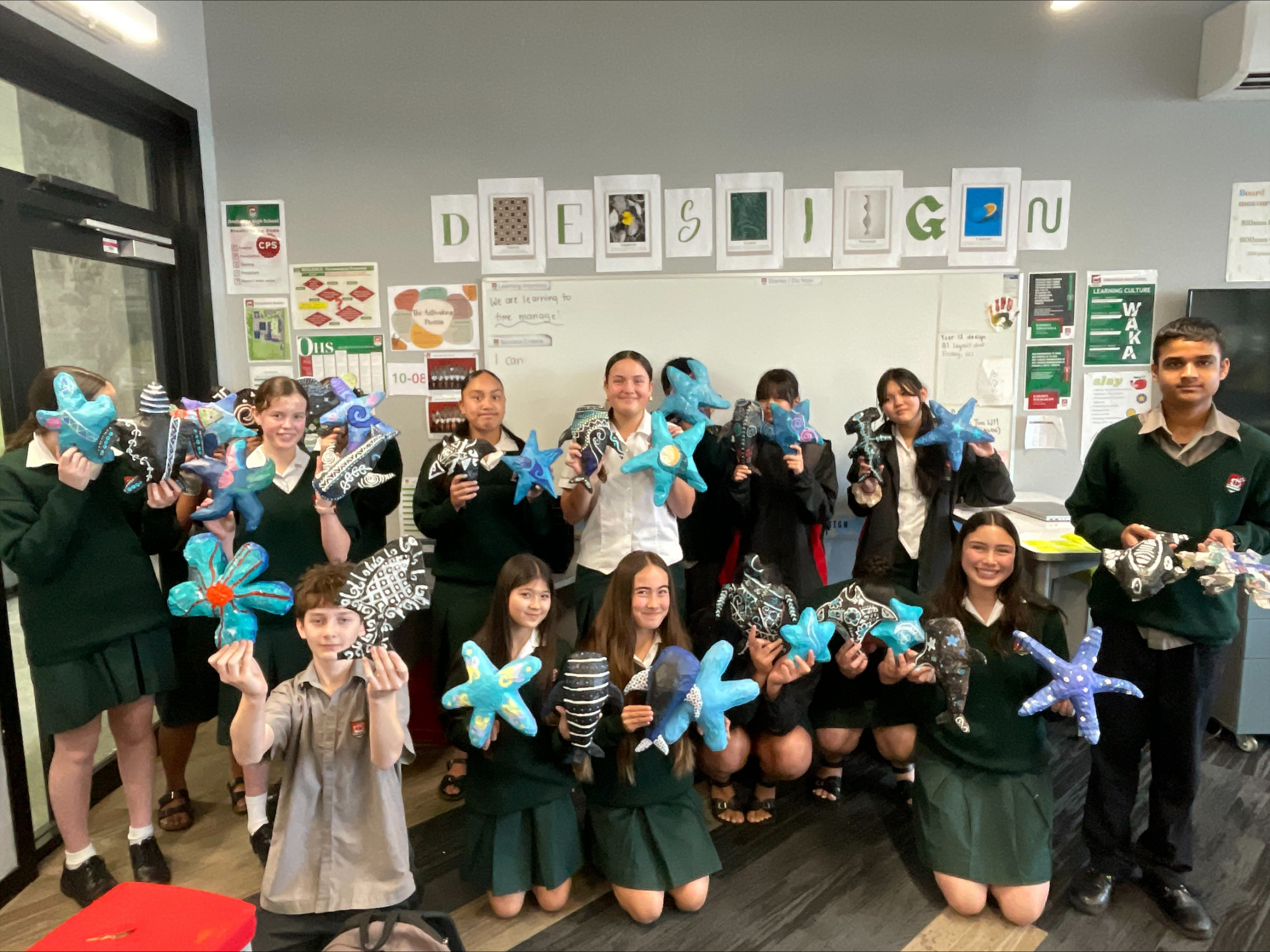 Year 9 Artists Bring Sealife Aotearoa to Life in 3D