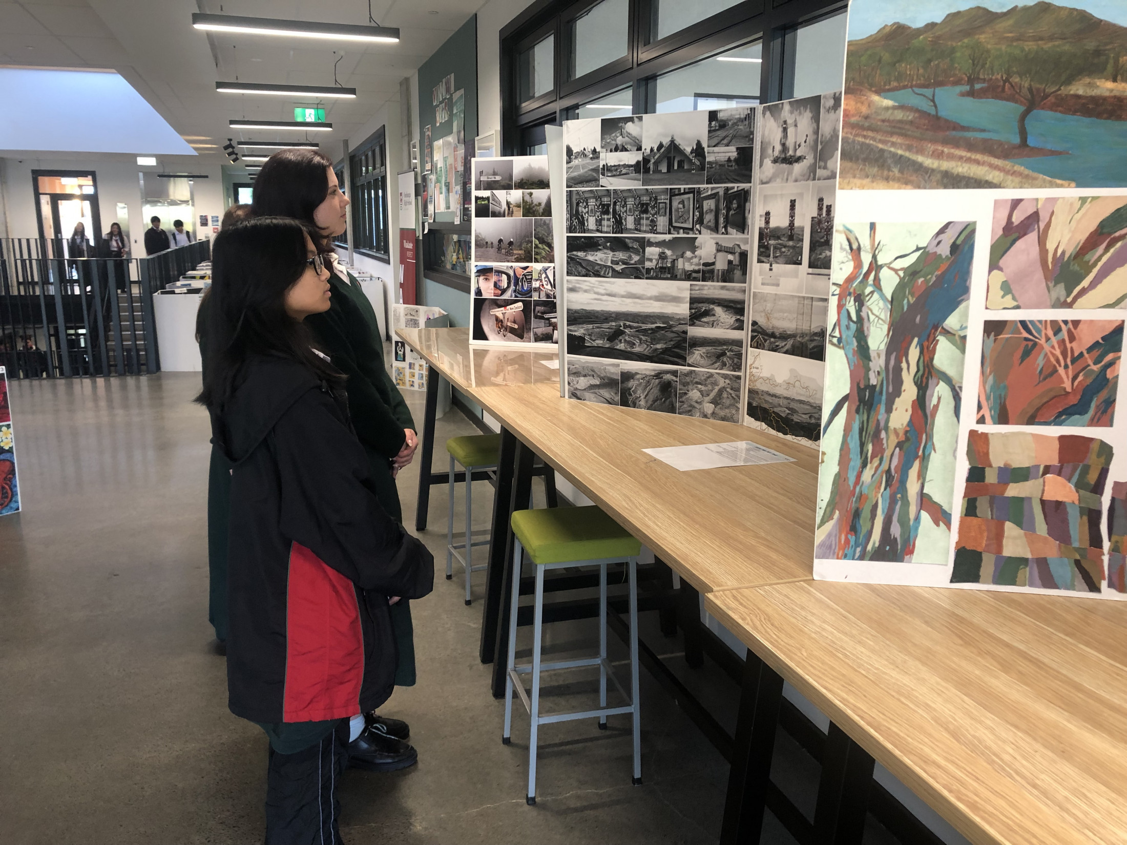 Top Art Folio exhibition now on display at Onehunga High School.