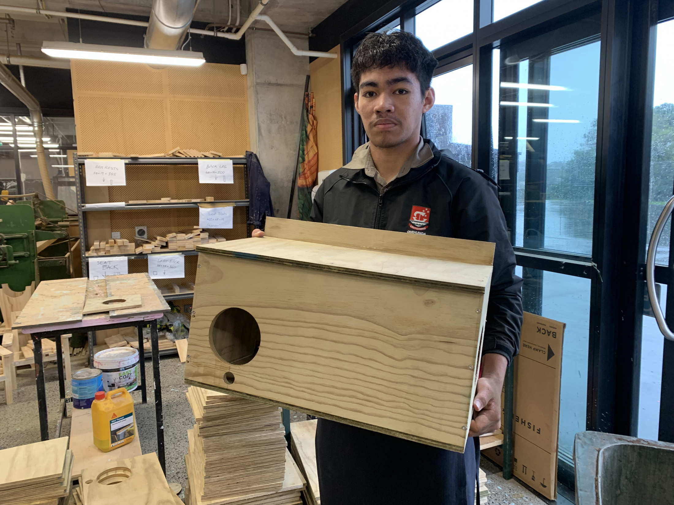 Building for Ruru: Students Combine Craft and Conservation