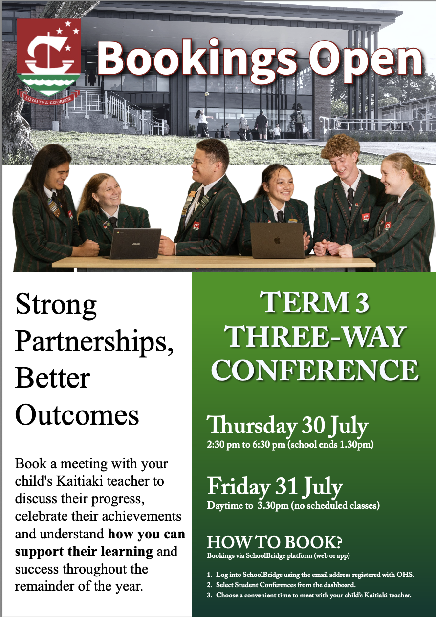Term 3 Three-Way: Conferences: Strong Partnerships, Better Outcomes