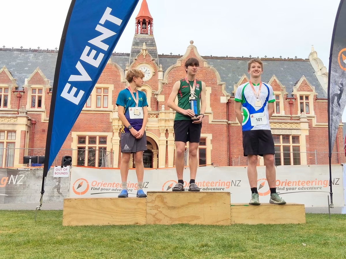 Outstanding Performance by Xavier White at NZ Secondary School Orienteering Champs