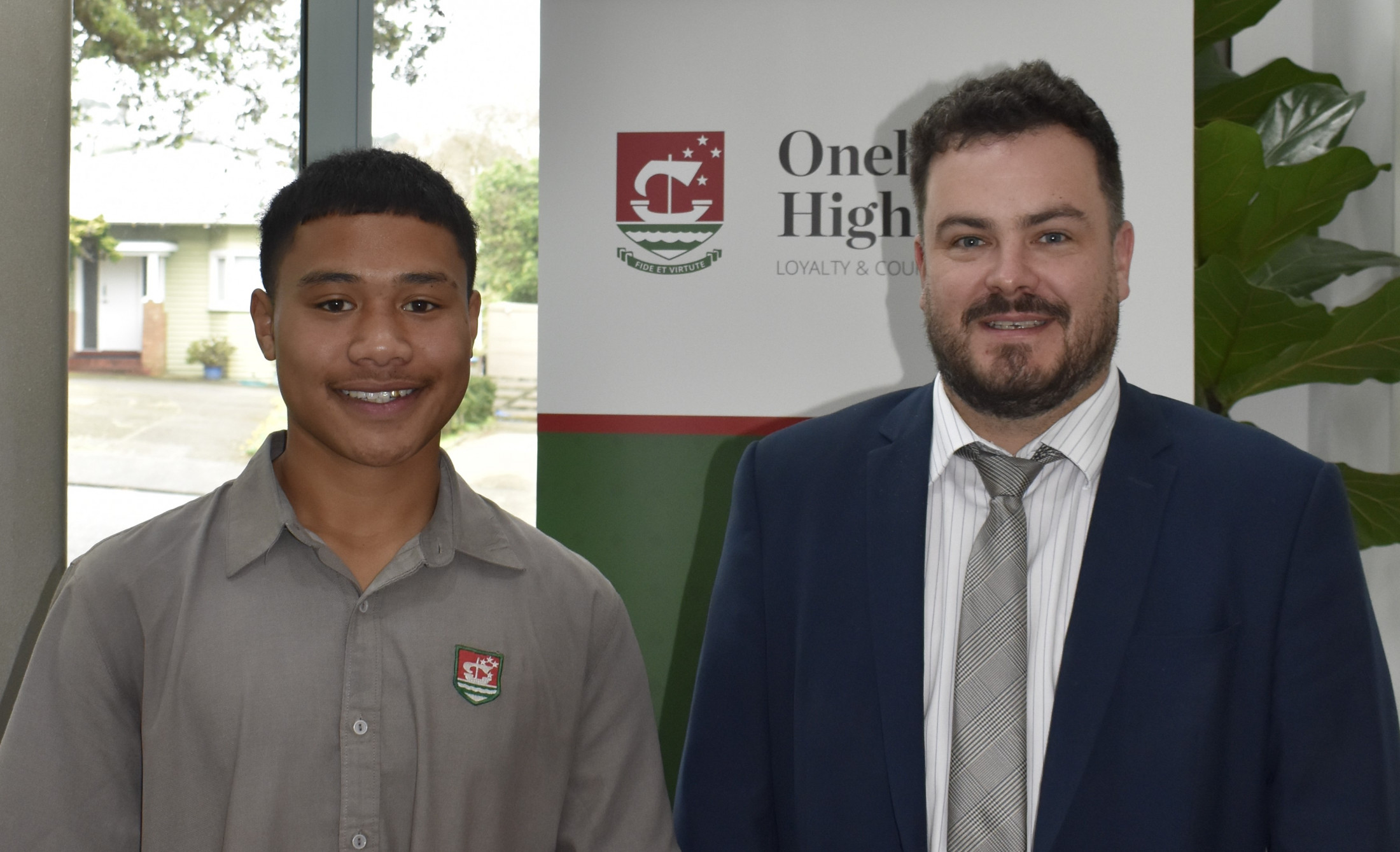 Year 10 Pita Fahina Receives WAKA Award for Leading with Integrity