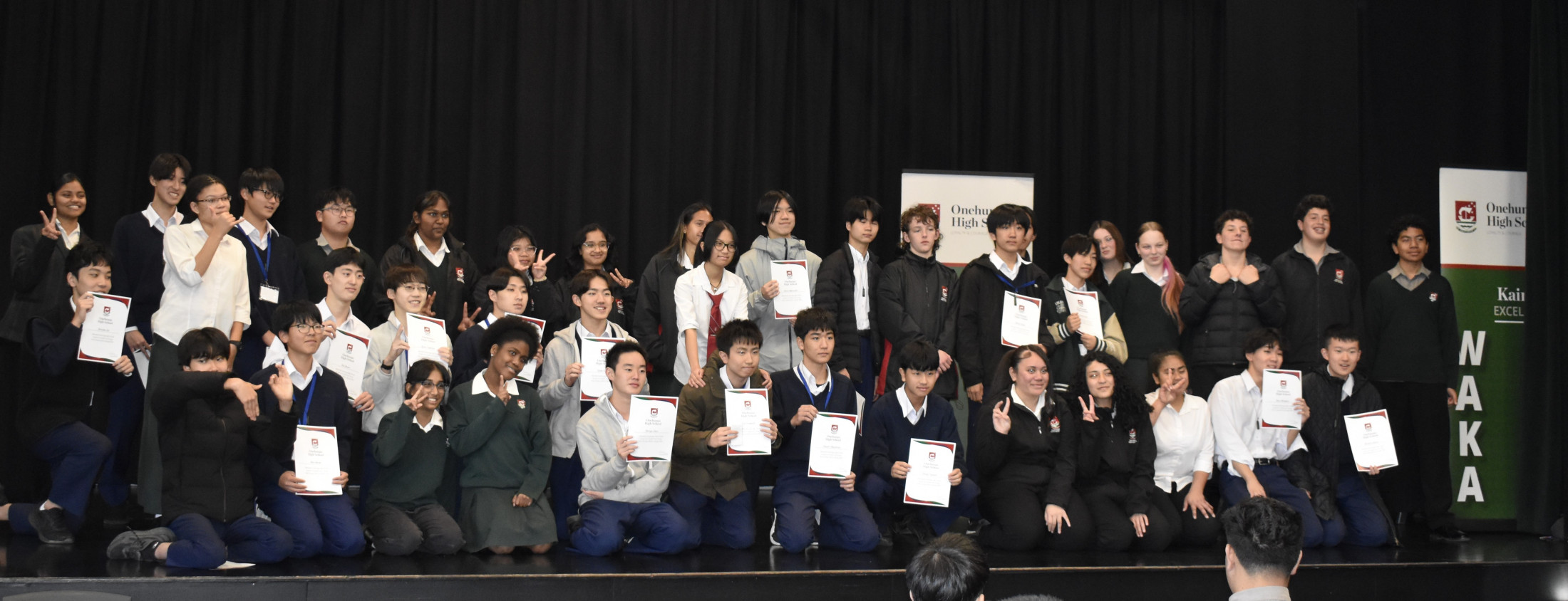 OHS Farewells International Visitors from Setagaya Gakuen school - Tokyo, Japan