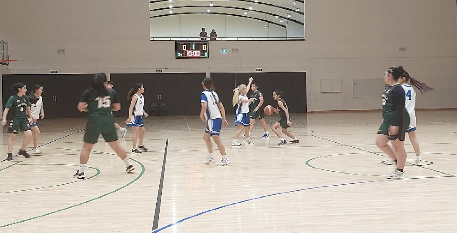 U17 Girls Basketball Team Through to the Final