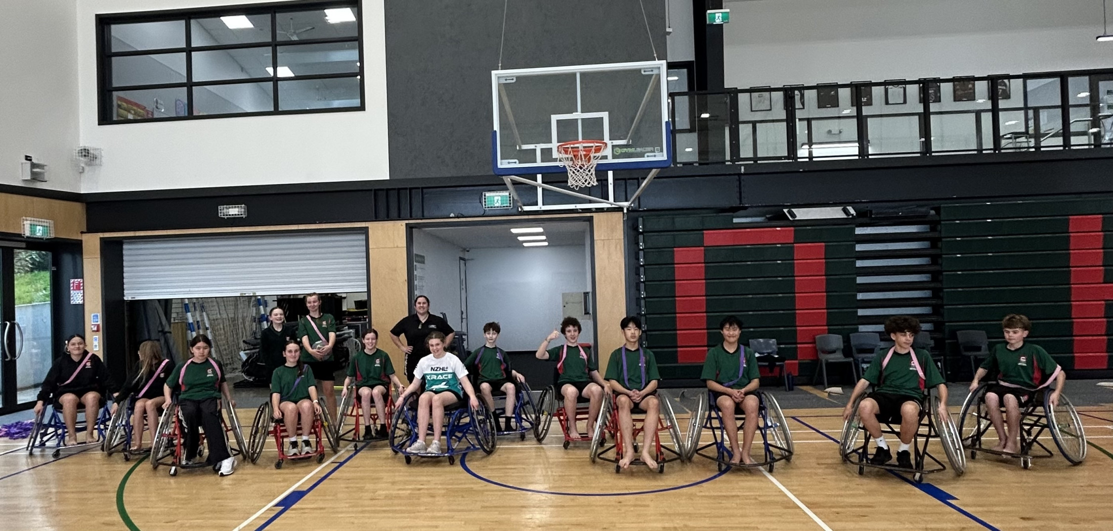 Year 9 Students Experience Wheelchair Basketball