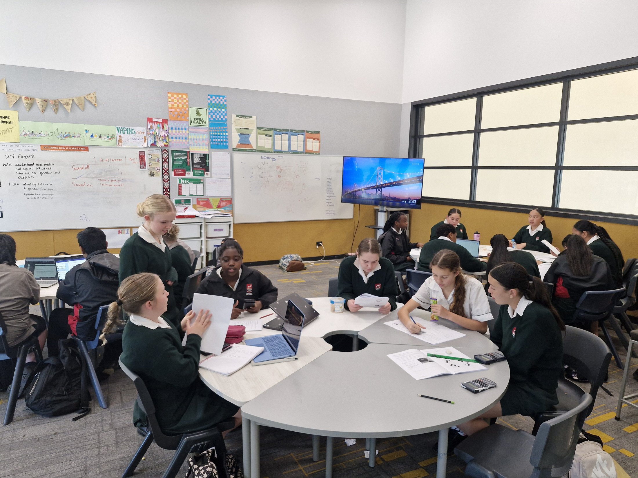 Junior Students Prepare for Their CAA Examinations