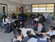 Junior Students Prepare for Their CAA Examinations
