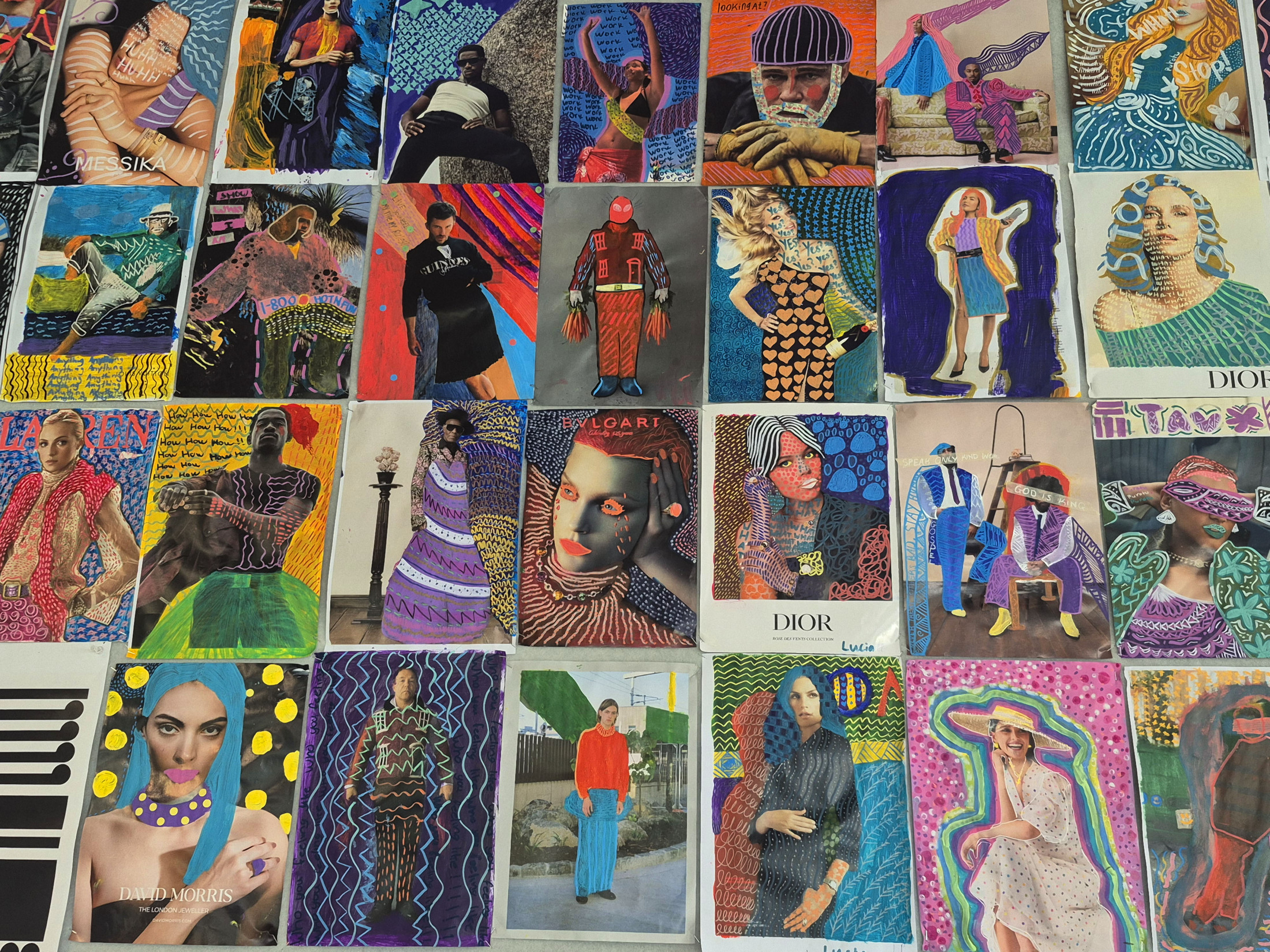 Year 9 Art Students Reframe the Image