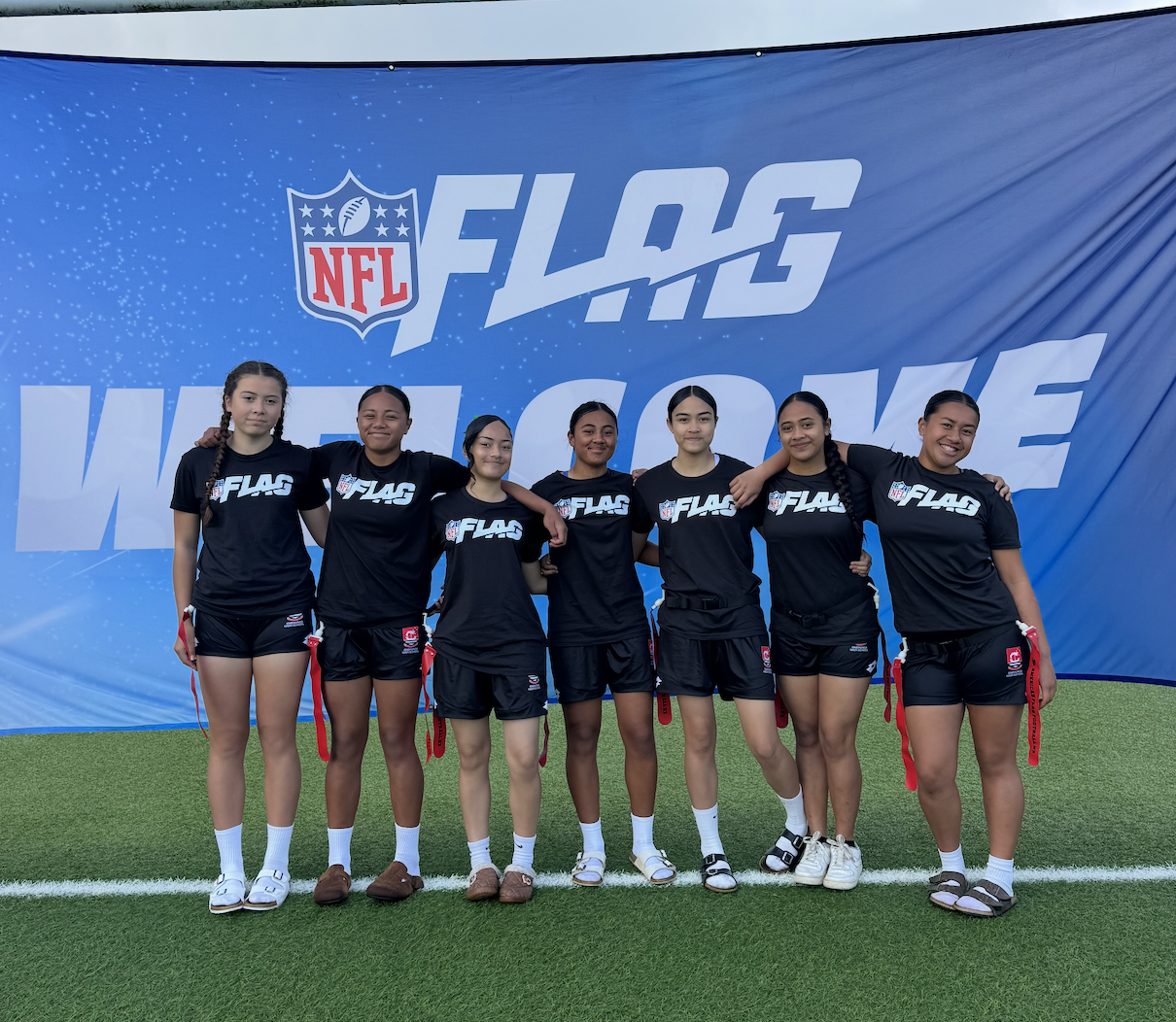 OHS Girls Finish Fourth at Inaugural NFL Flag Football Tournament